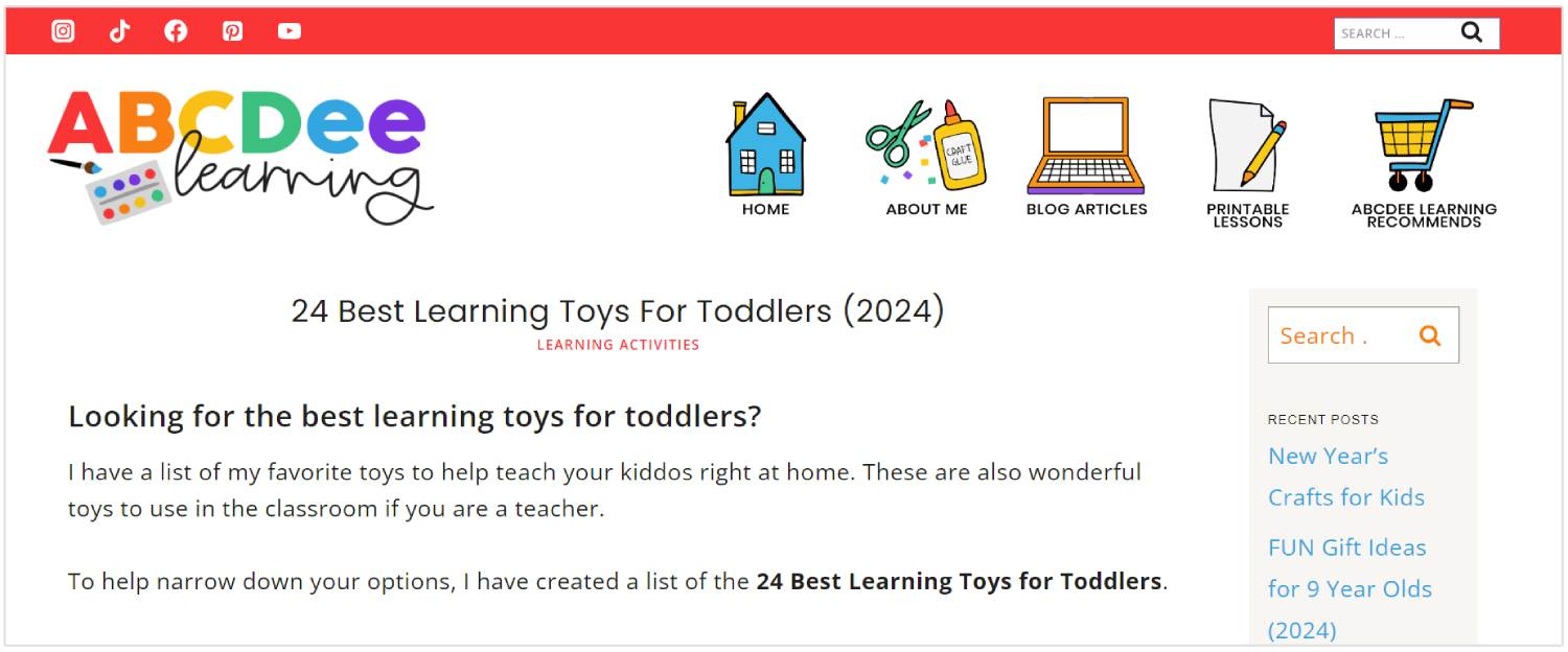 幼児向けの最高の教育玩具